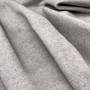 Ткань пальтовая бежевый меланж, с шерстью в составе 
