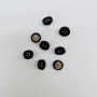Пуговицы рубашечные черные на ножке ,11,5 мм