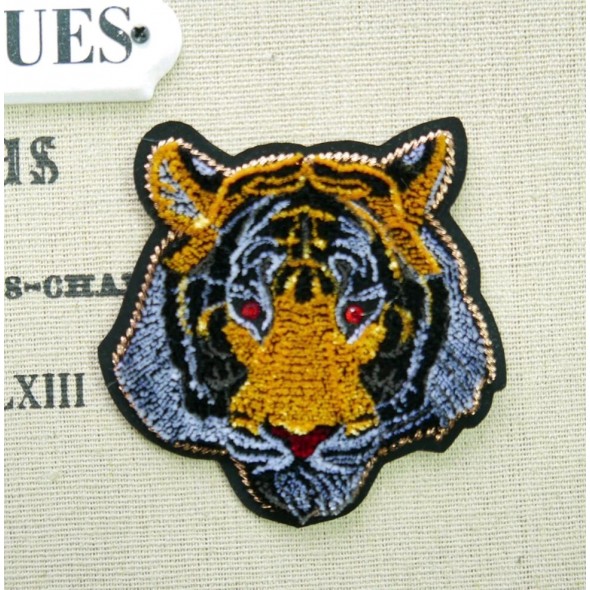 Нашивка для одежды тигр