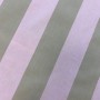 Ткань хлопок в широкую полоску в розово-бежевых тонах