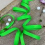 Шнурок трикотажный кругловязаный ярко-зеленый матовый, 10 мм