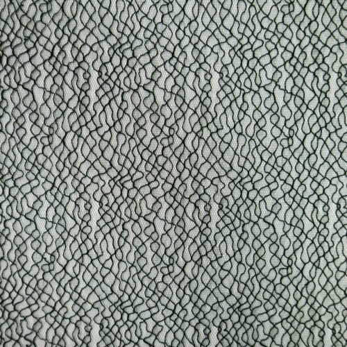Ткань прозрачная сетка с абстрактным рисунком