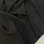 Ткань шёлк однотонный чёрный